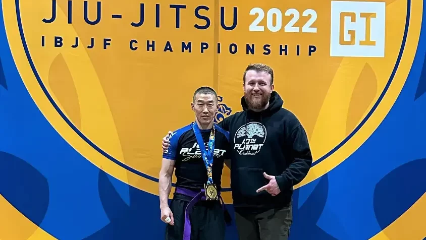 Sam Achieves his dream oif gold at the Nogi World Championships