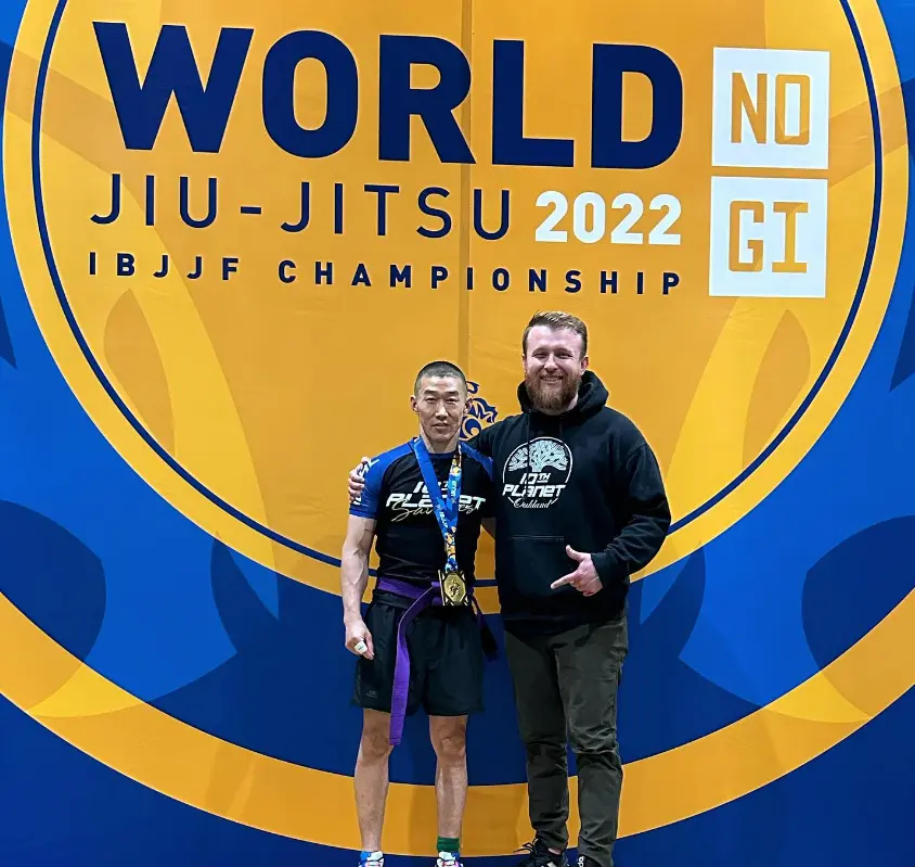 Sam Achieves his dream oif gold at the Nogi World Championships